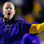 LSU head coach Brian Kelly.