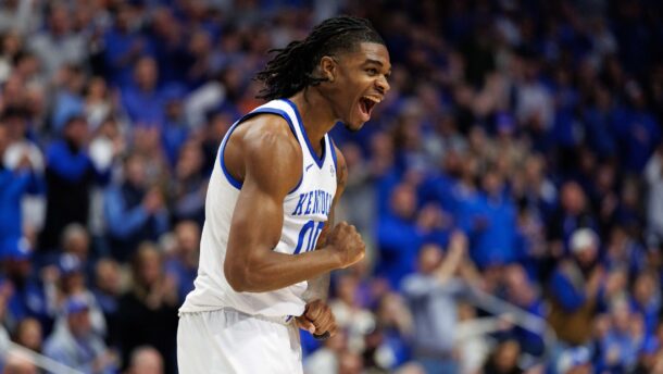Kentucky guard Otega Oweh against Florida.