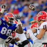 Florida and Georgia play football.